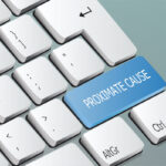 proximate cause written on the keyboard button proximate cause written on the keyboard button
